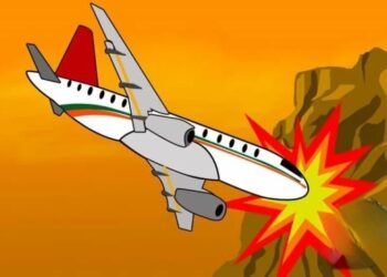 Ilustrasi: Kecelakaan pesawat. (Foto: Ant News/Ridwan Triatmodjo).