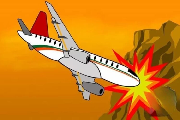 Ilustrasi: Kecelakaan pesawat. (Foto: Ant News/Ridwan Triatmodjo).