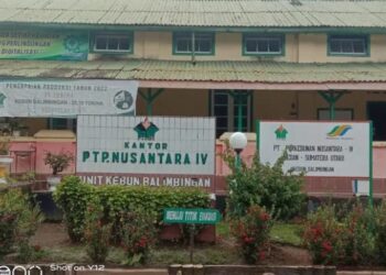 Kantor PTPN IV Unit Kebun Balimbingan (Foto: Ant.).