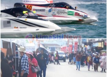 Kondisi Jalan Sisingamangaraja XII Balige, Toba, Sumateta Utara. (Foto: LimaSisiNews.com/Marolop Nainggolan).