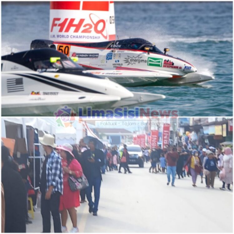 Kondisi Jalan Sisingamangaraja XII Balige, Toba, Sumateta Utara. (Foto: LimaSisiNews.com/Marolop Nainggolan).