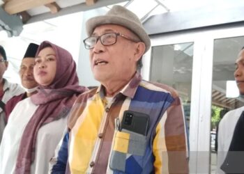 Ketua Kagama Filsafat, Charris Zubair di Kampus UGM, Yogyakarta, Senin (27/02/2023). (Foto: Ant./Luqman Hakim).