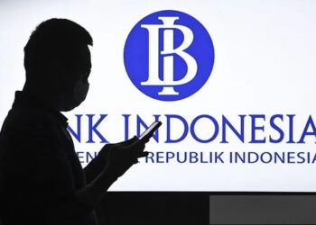 Ilustrasi - Logo Bank Indonesia (BI). (Foto: Ant./Hafidz Mubarak A/hp/pri).