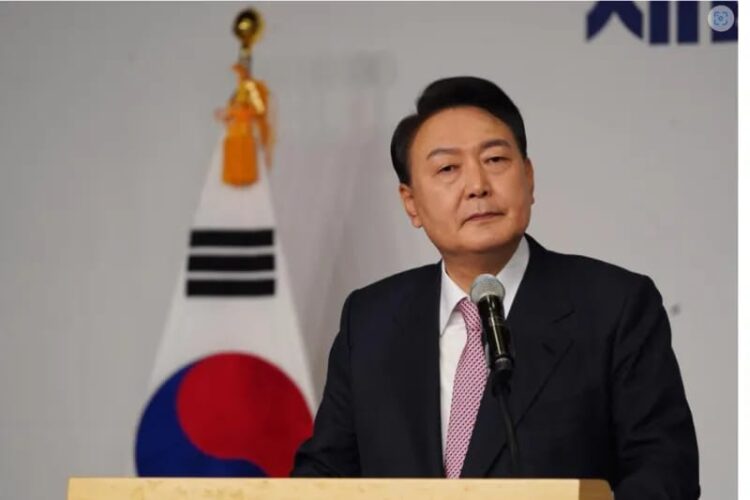 Presiden Korea Selatan (Korsel), Yoon Suk Yeol. (Foto: ANT./James Lee/Xinhua).