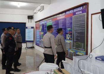 Kunjungan Kapolda Sumatera Utara ke Polres Asahan. (mass)