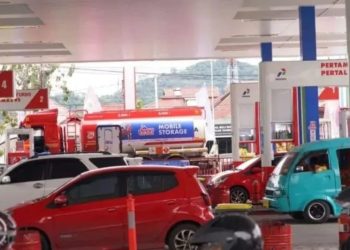 Ilustrasi: SPBU (Foto: ANT/HO PT. Pertamina Patra Niaga).